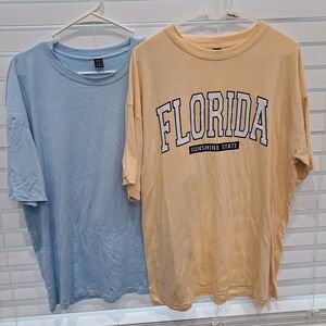 Oversized Tee shirts